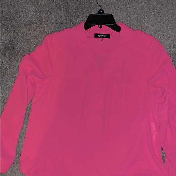 Pink Blossom Nine West Tunic NWT - Picture 6 of 8